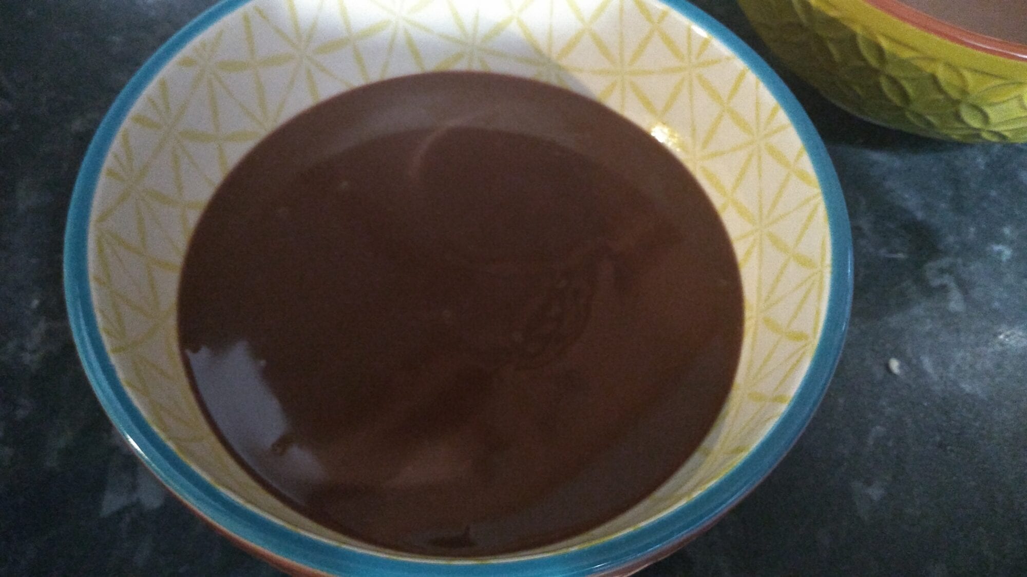 Finished Chocolate Mousse
